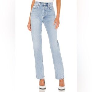AGOLDE Lana Straight Leg Jeans in Riptide Sz 25